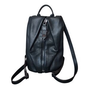 Aimee Kestenberg Tamitha Mini Backpack Black Pebbled Leather